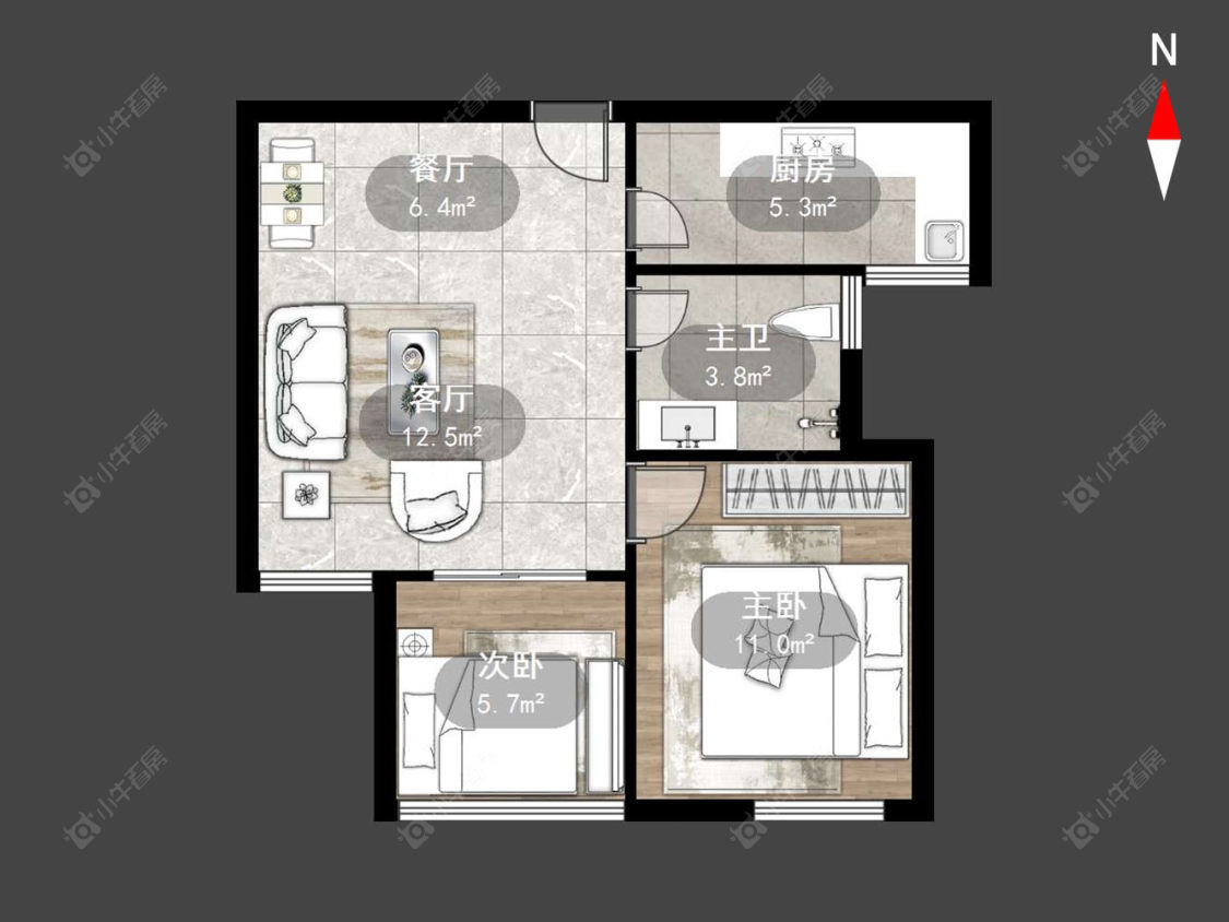 青枫颐景花园房源户型图 常州青枫颐景花园在售二手房源户型图_小牛看房