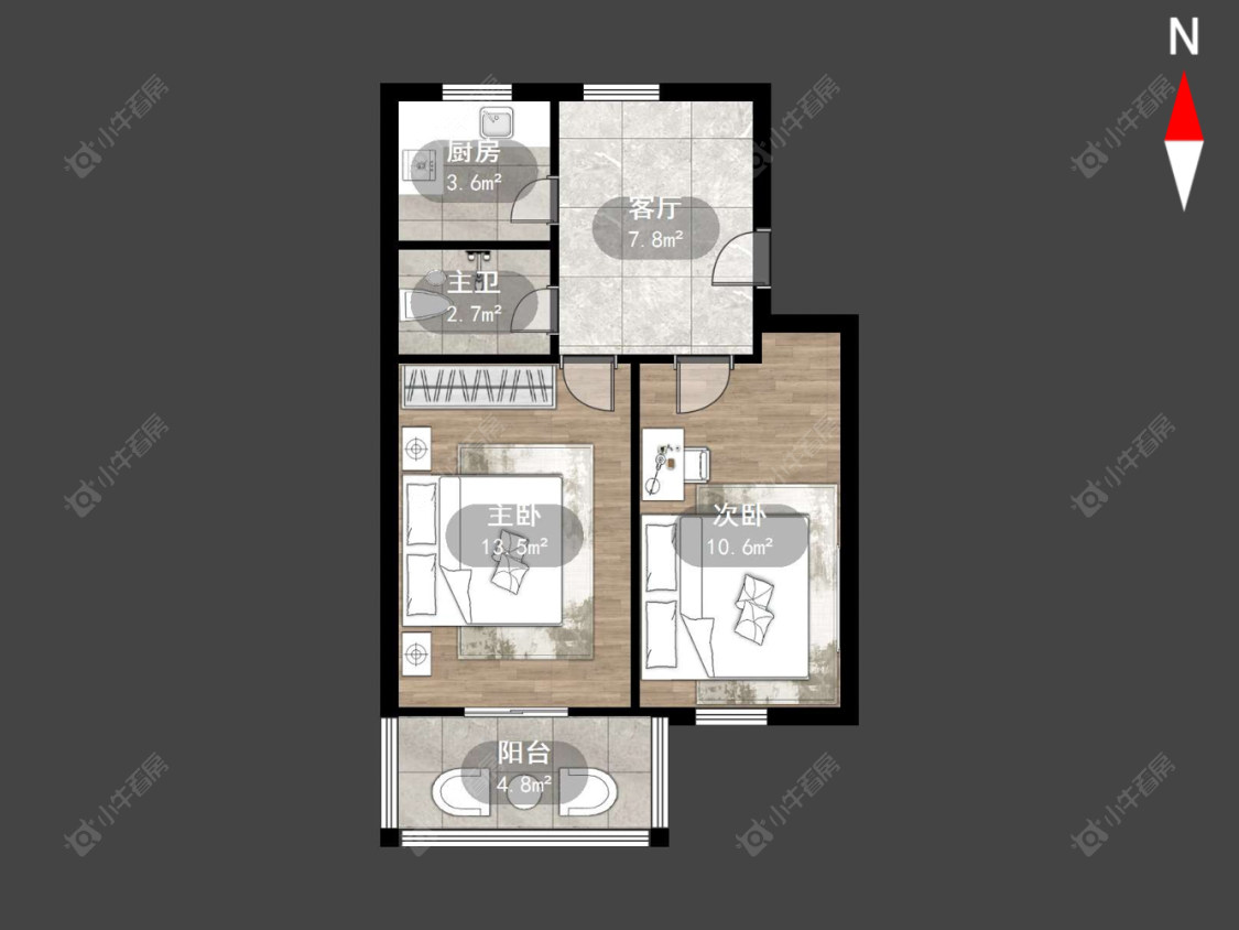 广化里房源户型图 常州广化里在售二手房源户型图_小牛看房