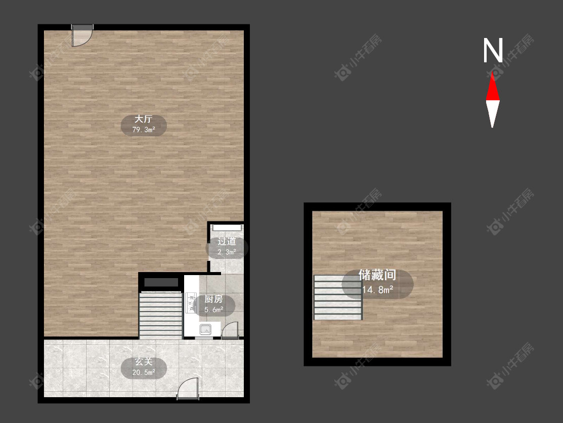 常州富强村委在售二手房源户型图_小牛看房