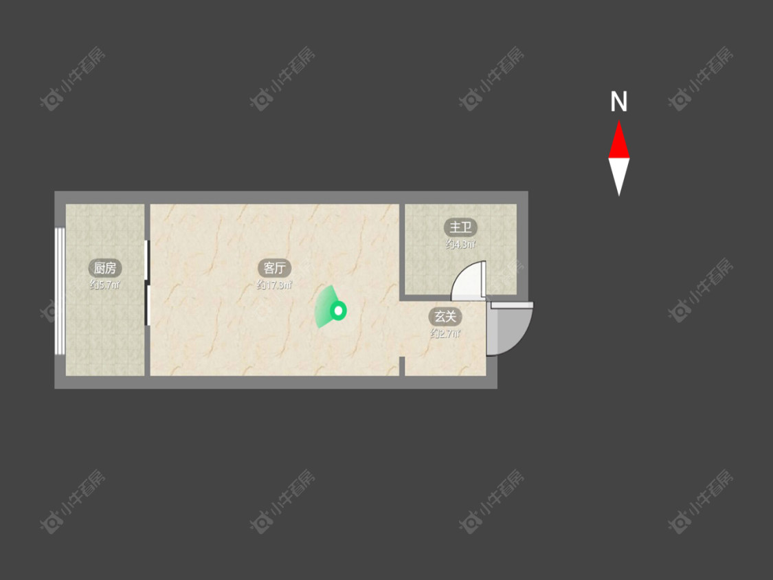常州朗诗邻里中心在售二手房源户型图_小牛看房