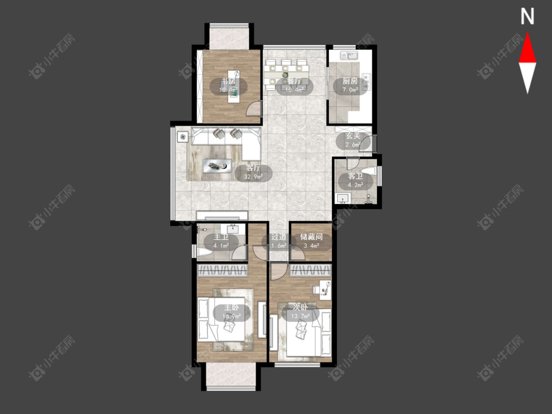 青果巷房源户型图 常州青果巷在售二手房源户型图_小牛看房
