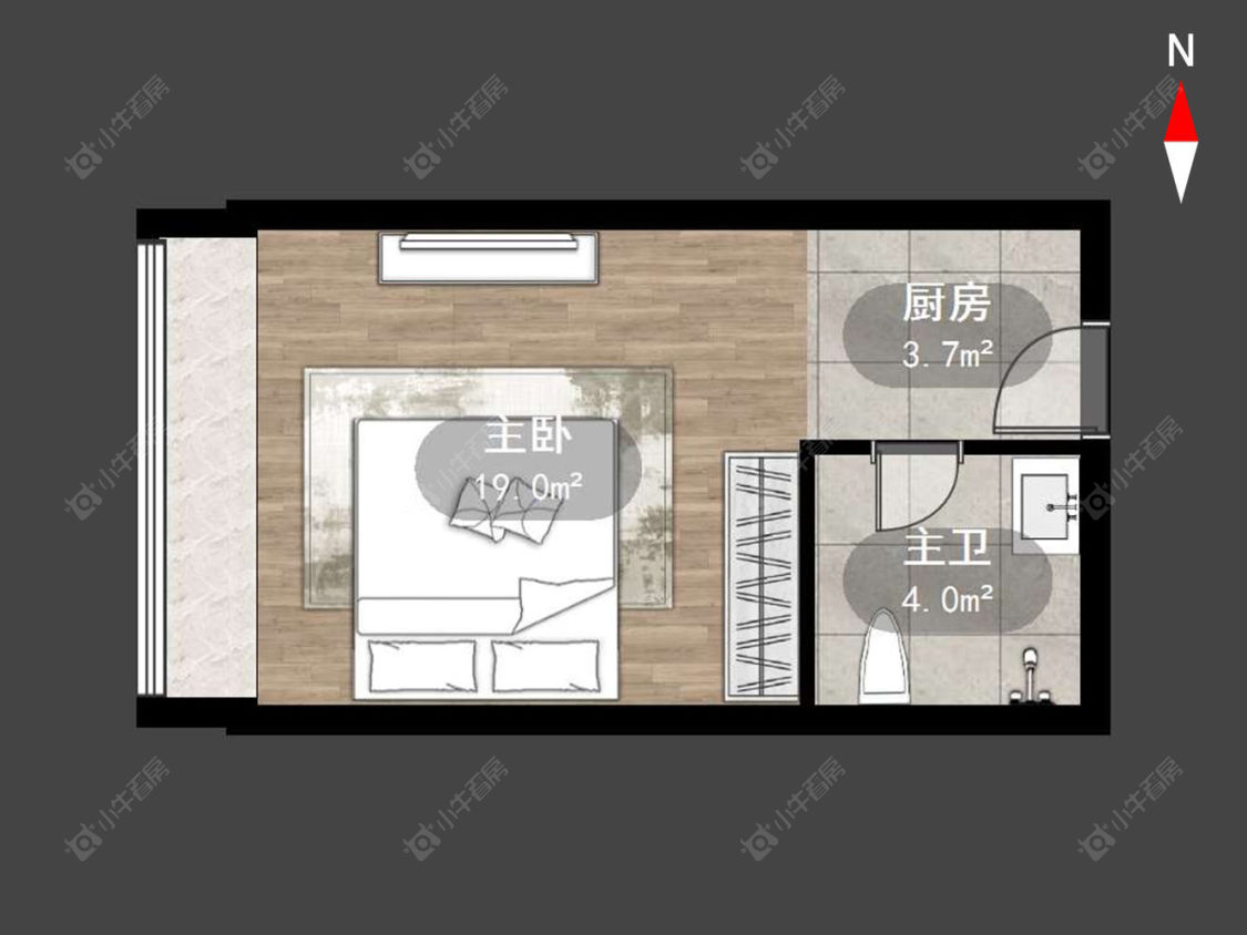 常州宝龙城市广场在售二手房源户型图_小牛看房