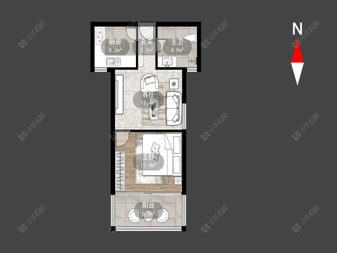 嘉顺花园房源户型图 常州嘉顺花园在售二手房源户型图_小牛看房