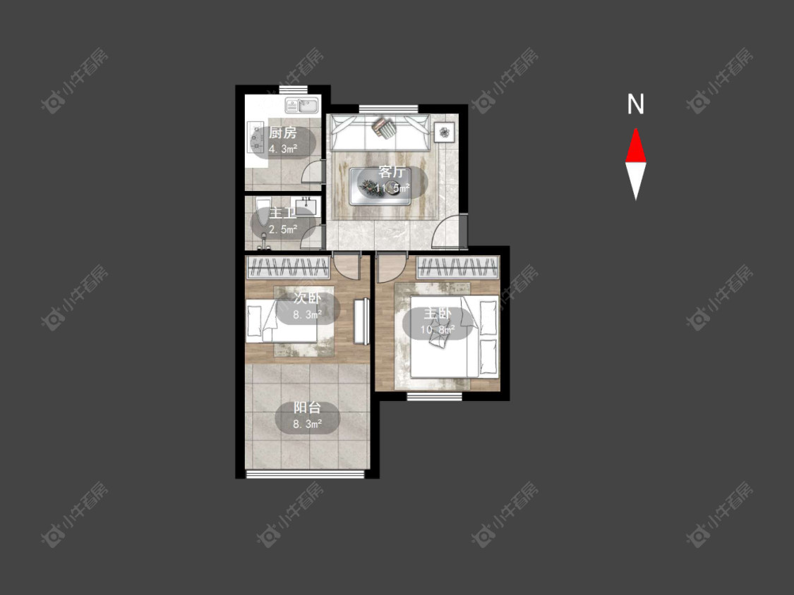 常州兰翔新村在售二手房源户型图_小牛看房