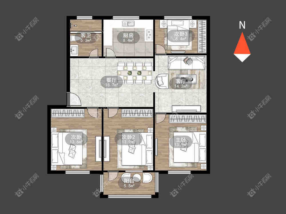 常州花东二村在租房源_小牛看房
