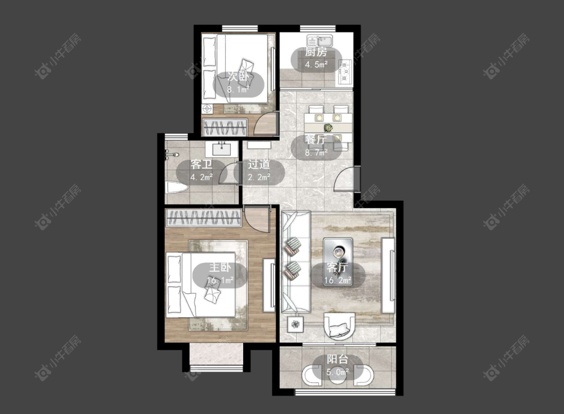 常州顺园八村南区在售二手房源户型图_小牛看房
