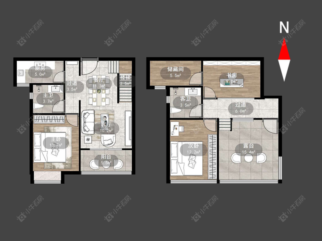 常州阳湖名城在售二手房源户型图_小牛看房