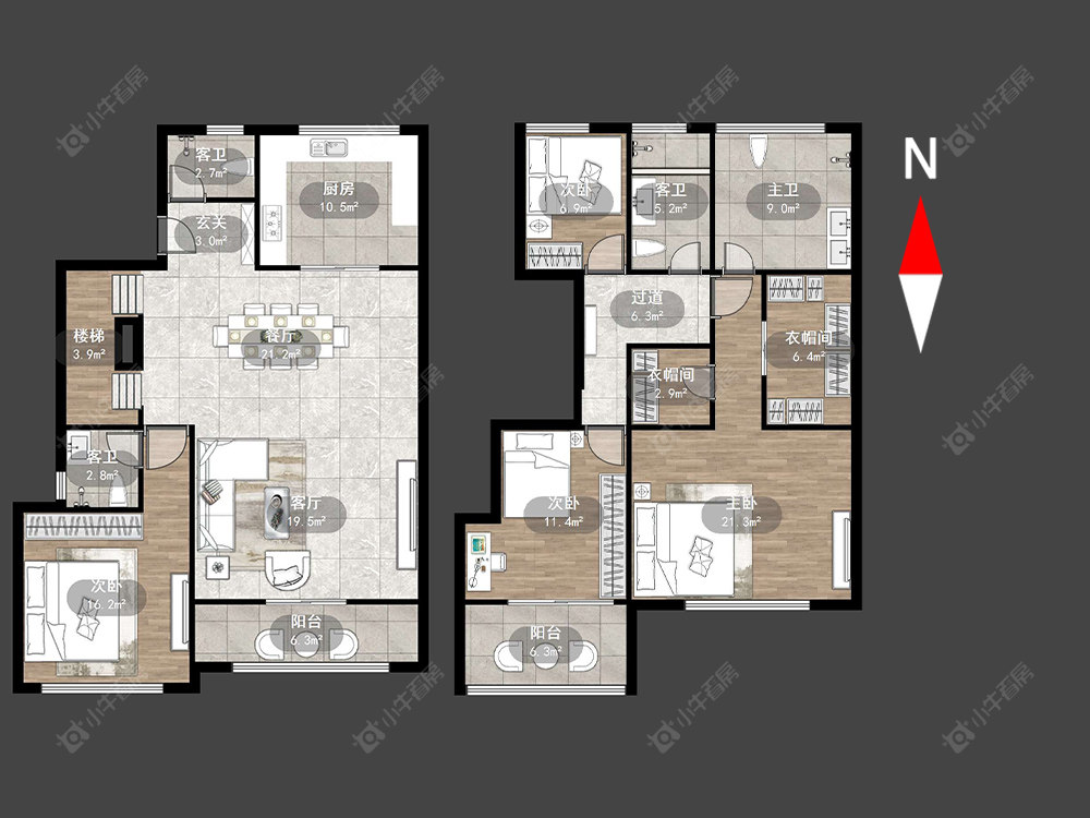 绿城江南里房源户型图 常州绿城江南里在售二手房源户型图_小牛看房