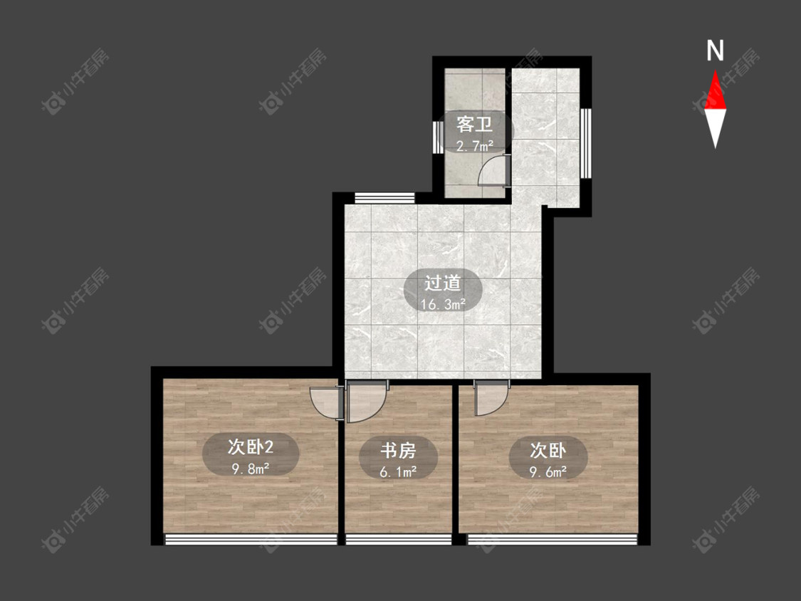 常州清潭六村在售二手房房源户型图_小牛看房