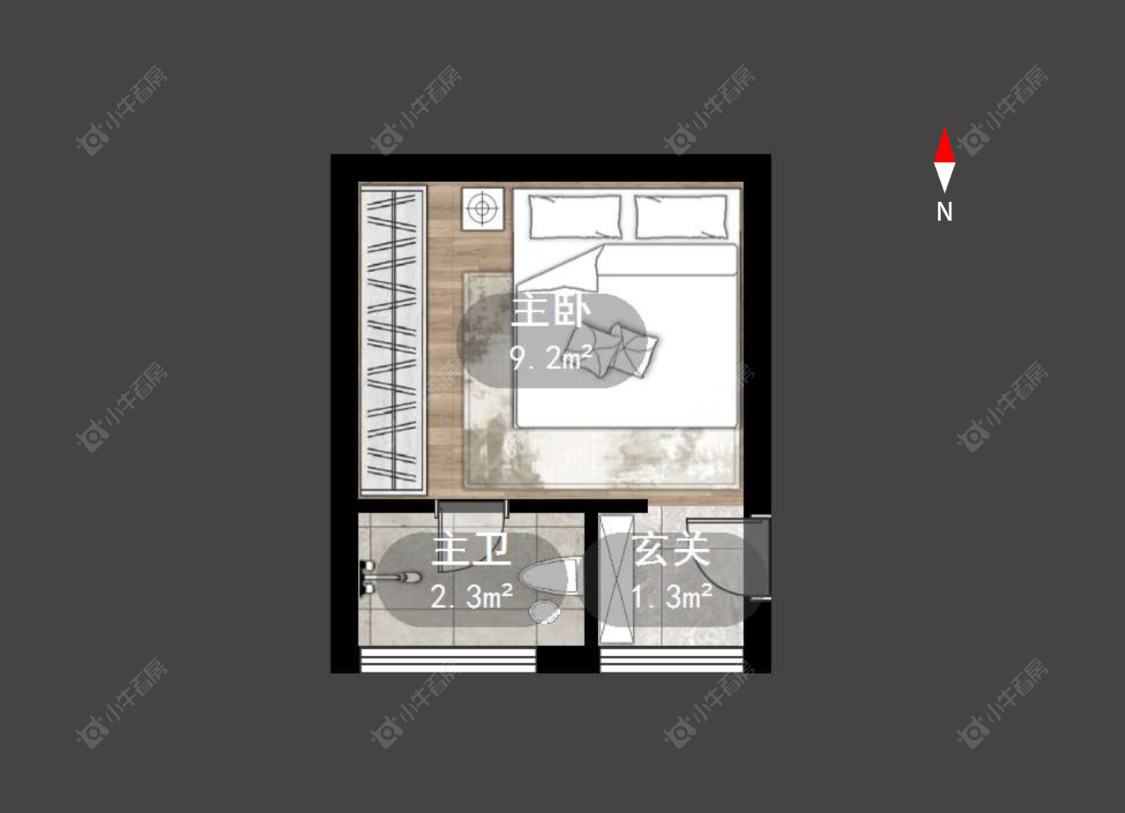 常州县北新村在售二手房房源户型图_小牛看房