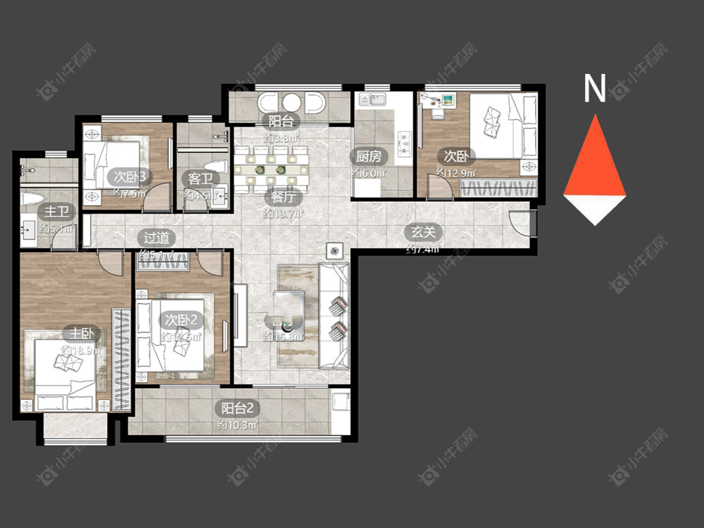 常州星河国际十区在售二手房源_小牛看房