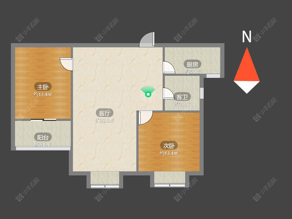 常州华都馨苑在售二手房源户型图_小牛看房