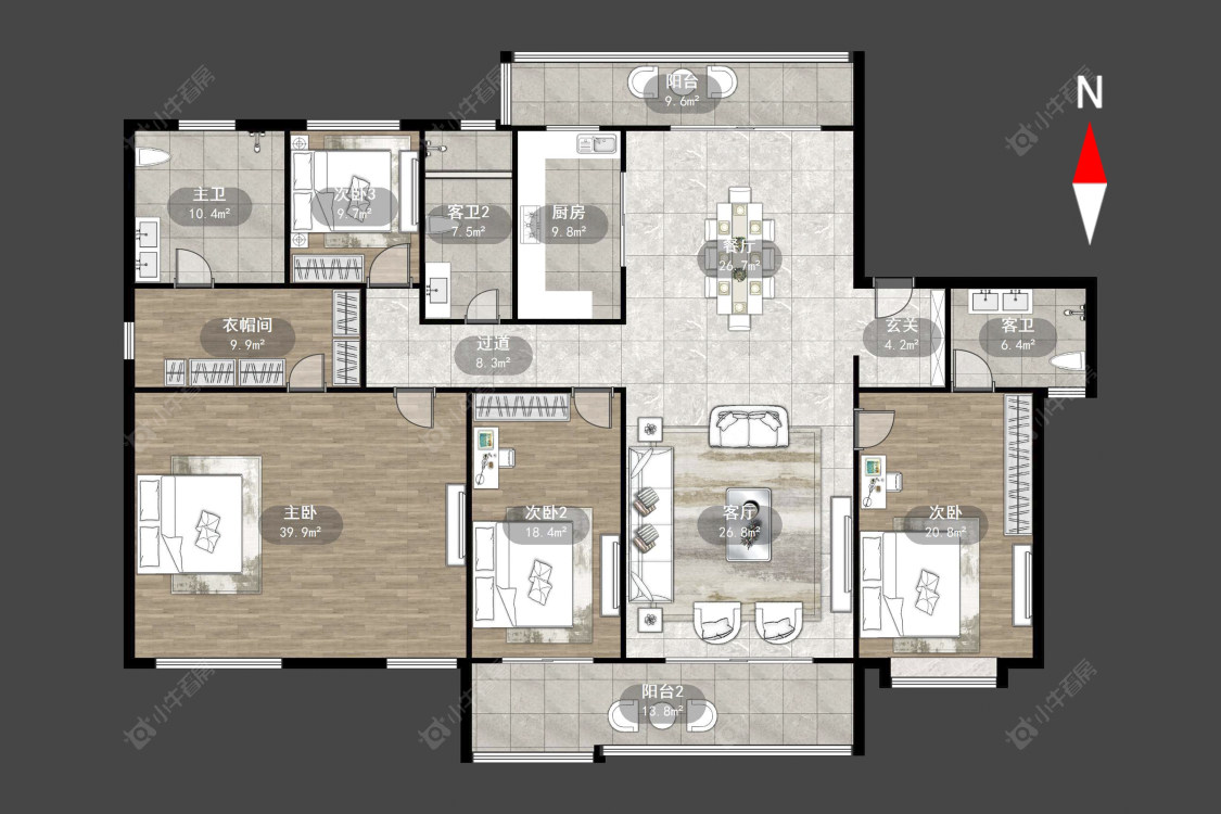 星河国际九区房源户型图 常州星河国际九区在售二手房源户型图_小牛看房