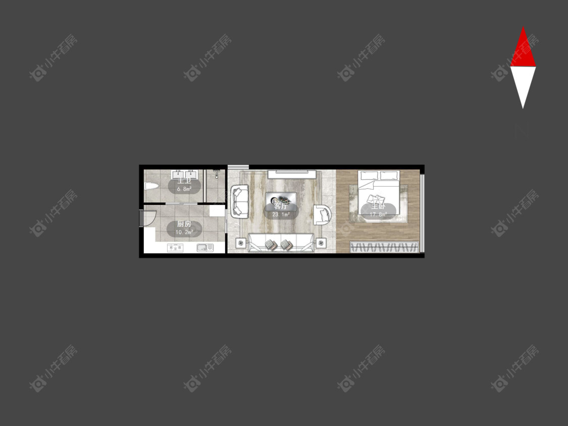 常州安邸·N3在售二手房源户型图_小牛看房