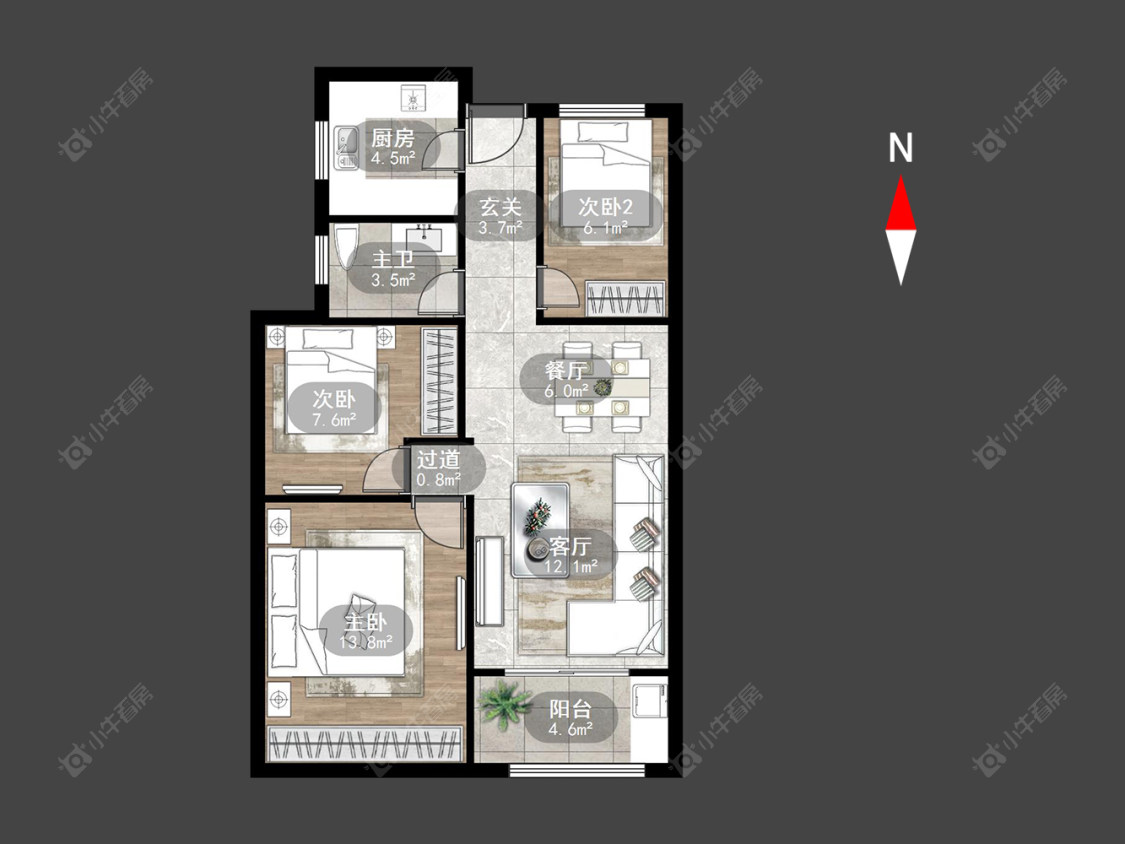 常州新城悠活城在售二手房源_小牛看房