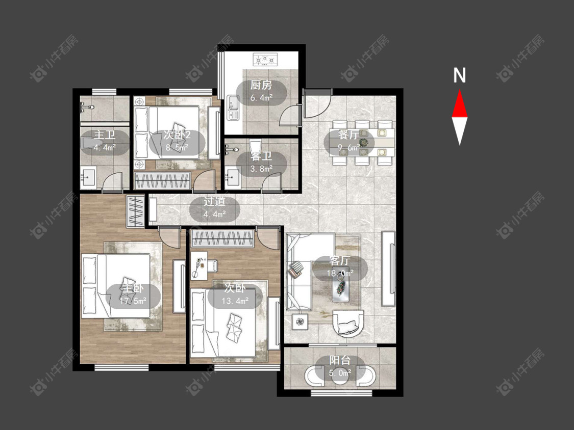 绿都万和城七区房源户型图 常州绿都万和城七区在售二手房源户型图_小牛看房