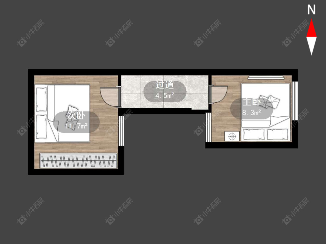 公园路房源户型图 常州公园路在售二手房源户型图_小牛看房