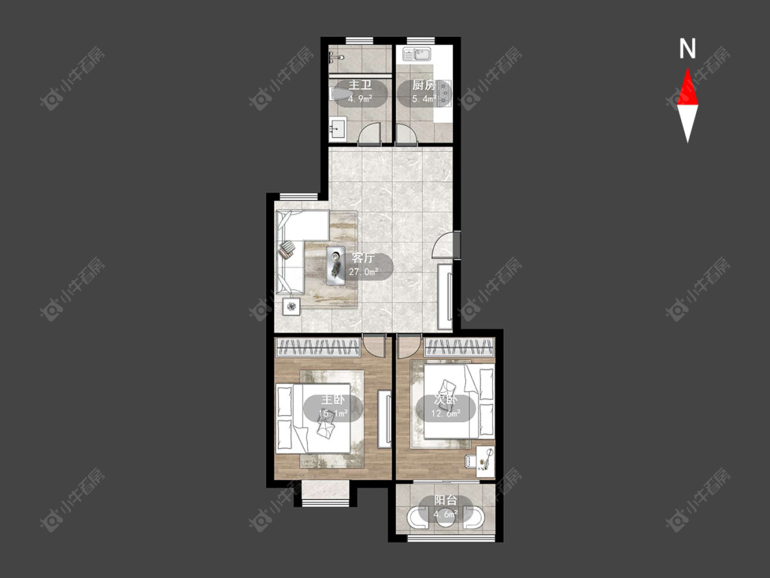 绿园爱舍南区房源户型图 常州绿园爱舍南区在售二手房源户型图_小牛看房