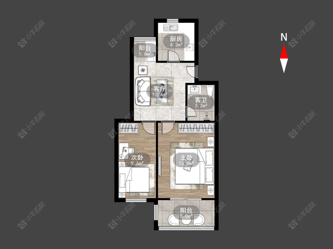 常州桃园新村在售二手房源户型图_小牛看房