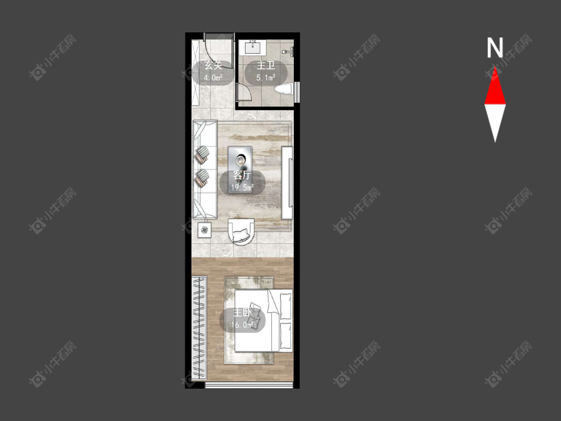 常州丰臣国际广场在售二手房源户型图_小牛看房