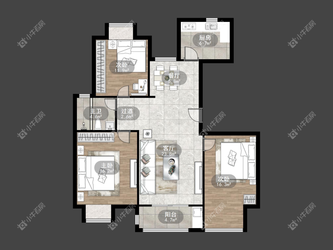 常州金色新城西区在租房源_小牛看房