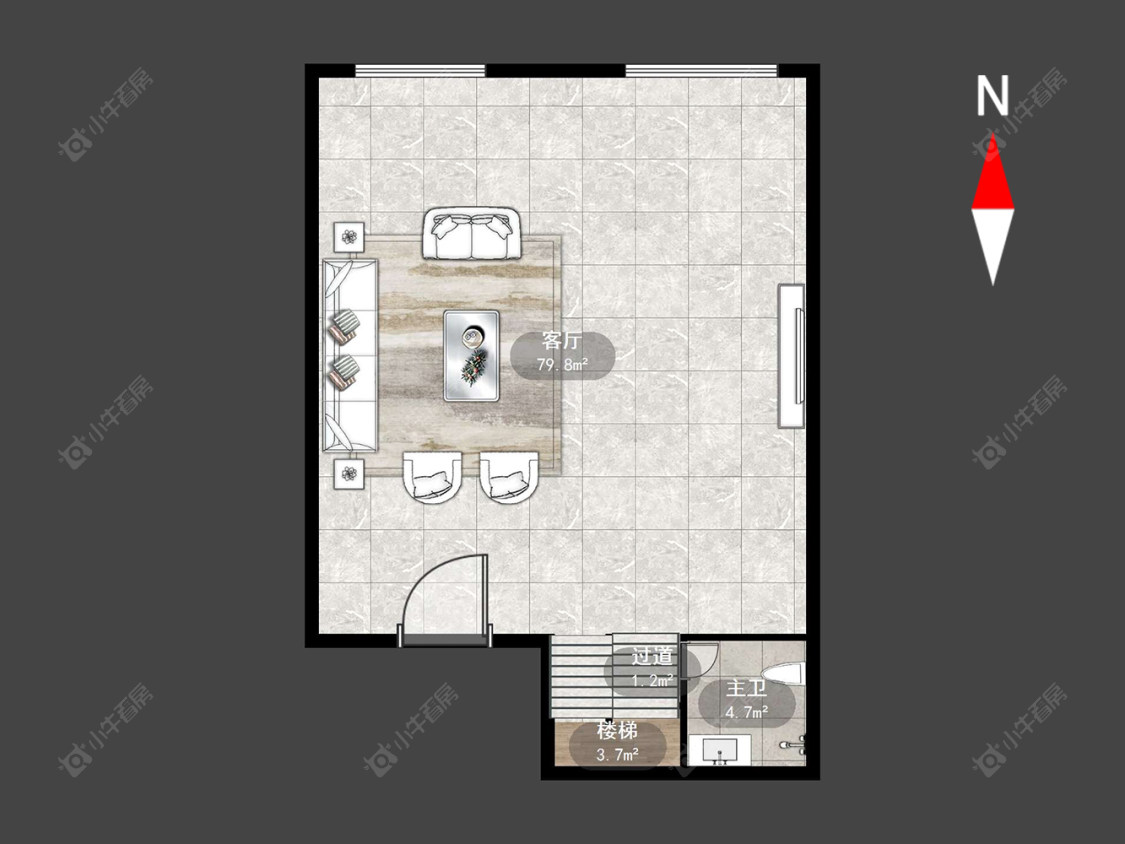 荣盛曼哈顿广场房源户型图 常州荣盛曼哈顿广场在售二手房源户型图_小牛看房