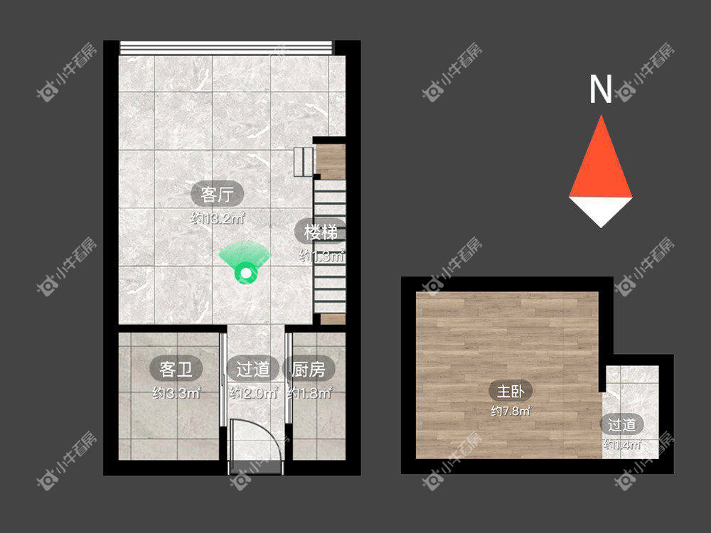 常州桂花园在租房源室内图_小牛看房