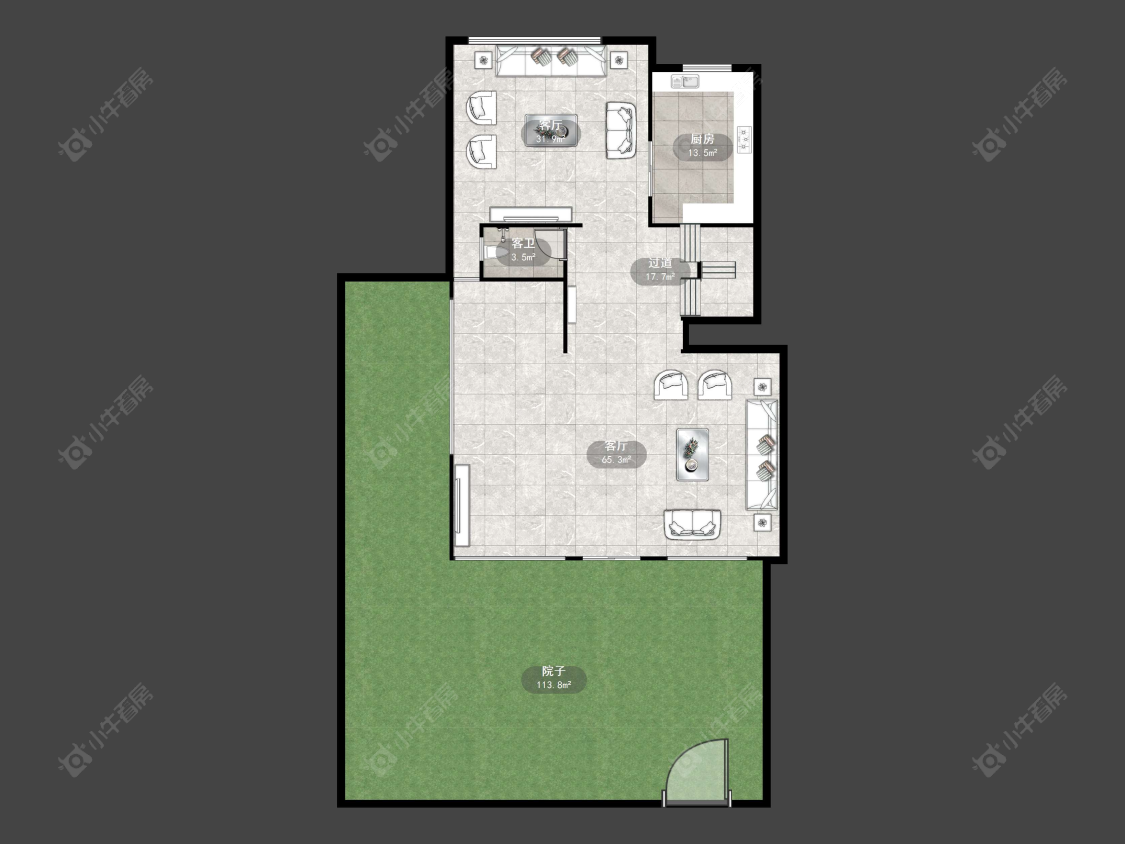 丹阳大亚第一城别墅在售二手房源户型图_小牛看房