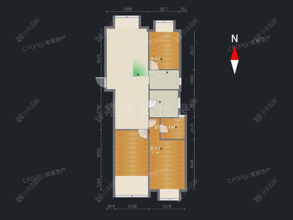 常州凯悦中心租房_凯悦中心3室2厅房源出租