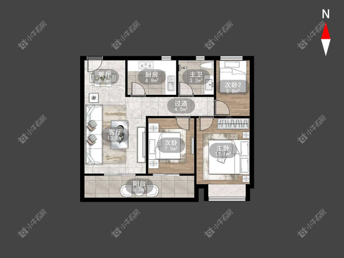 常州清云澜湾A区在租房源_小牛看房