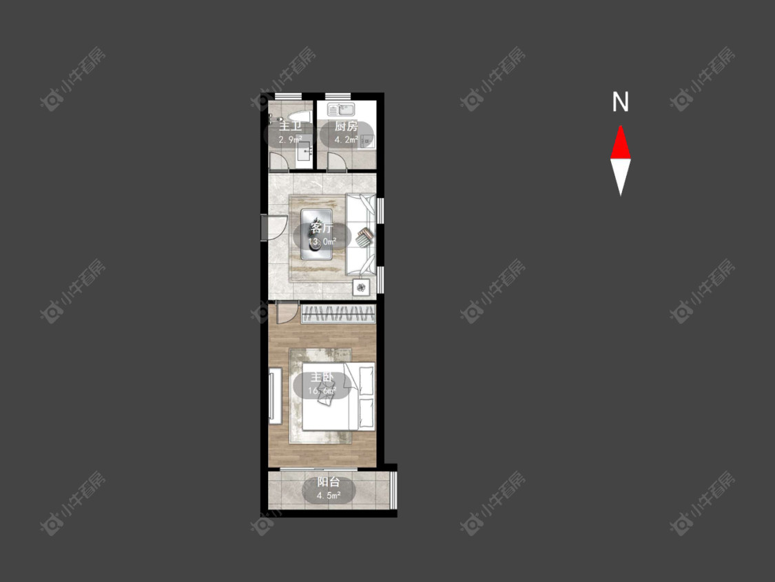 常州兰翔新村在售二手房房源户型图_小牛看房