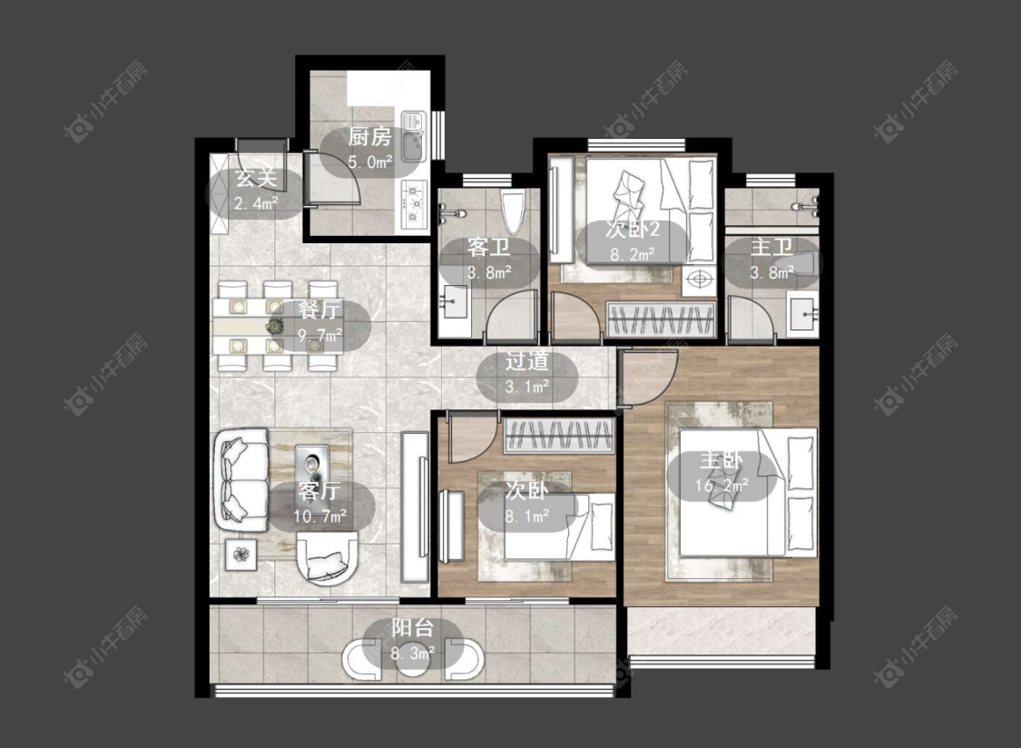 绿地香港名墩道房源户型图 常州绿地香港名墩道在售二手房源户型图_小牛看房