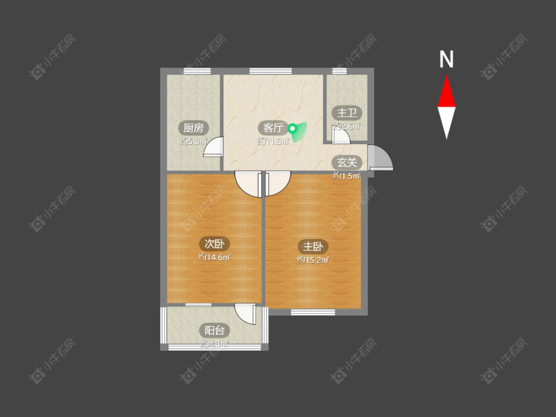 常州桃园新村在售二手房房源户型图_小牛看房