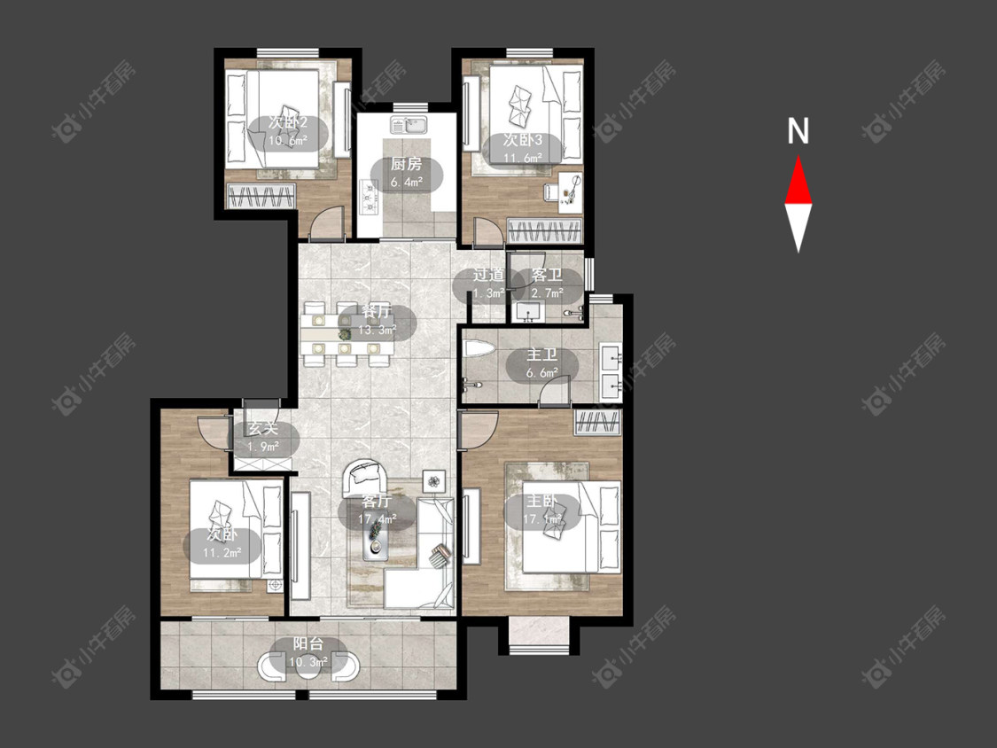 常州绿都万和城八区在售二手房源户型图_小牛看房