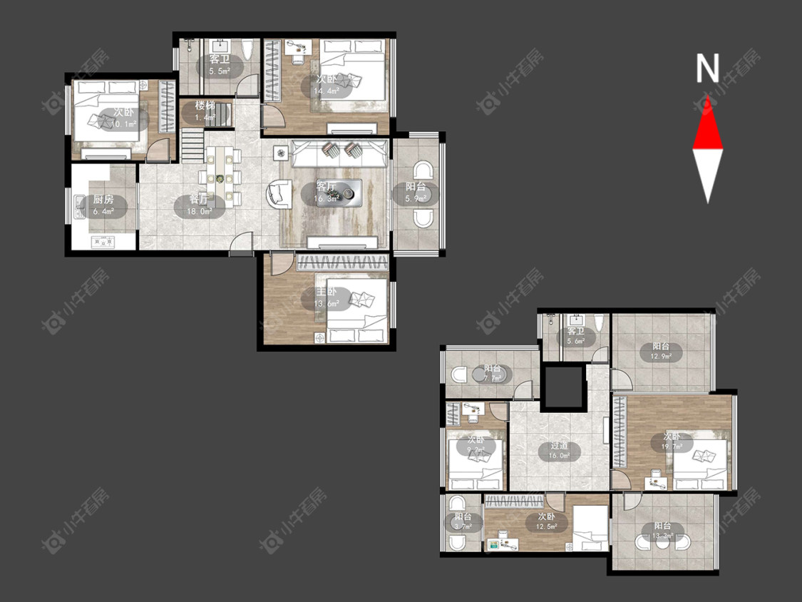 常州都市桃源一期在售二手房源户型图_小牛看房