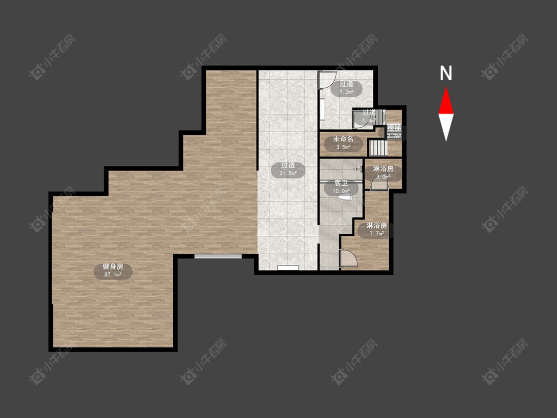 常州金地格林郡在售二手房源户型图_小牛看房