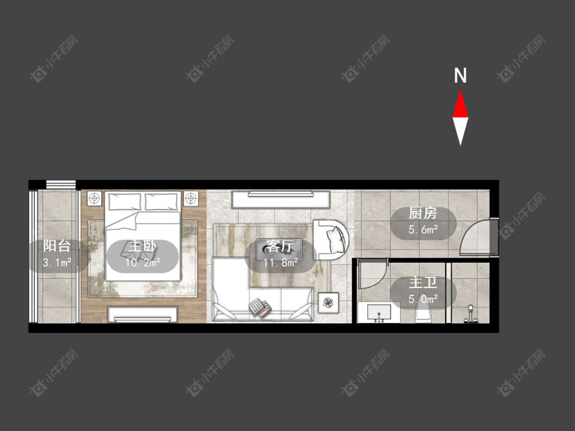 常州雅居乐星河湾在售二手房源户型图_小牛看房
