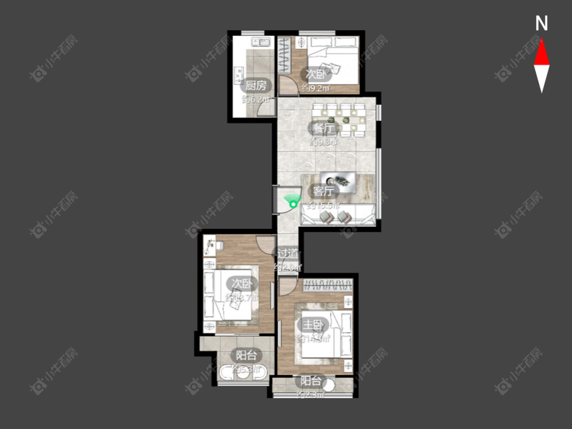 常州福临豪苑在售二手房源_小牛看房