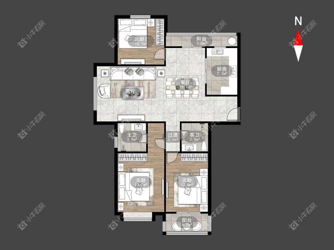 世纪华城西区房源 常州世纪华城西区在租房源_小牛看房