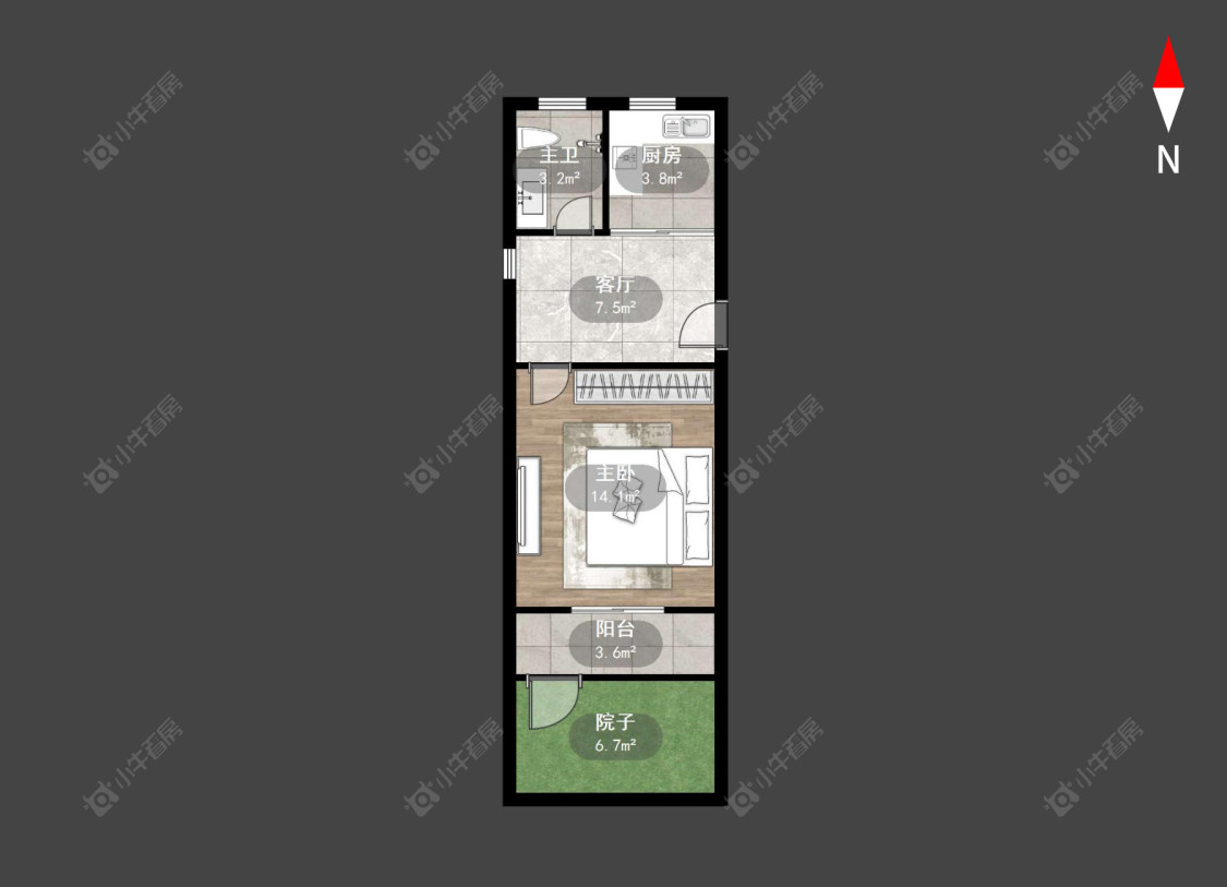 斜桥巷房源户型图 常州斜桥巷在售二手房源户型图_小牛看房