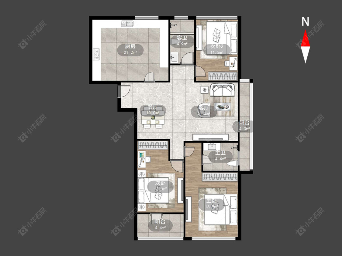 常州上书房在售二手房源户型图_小牛看房