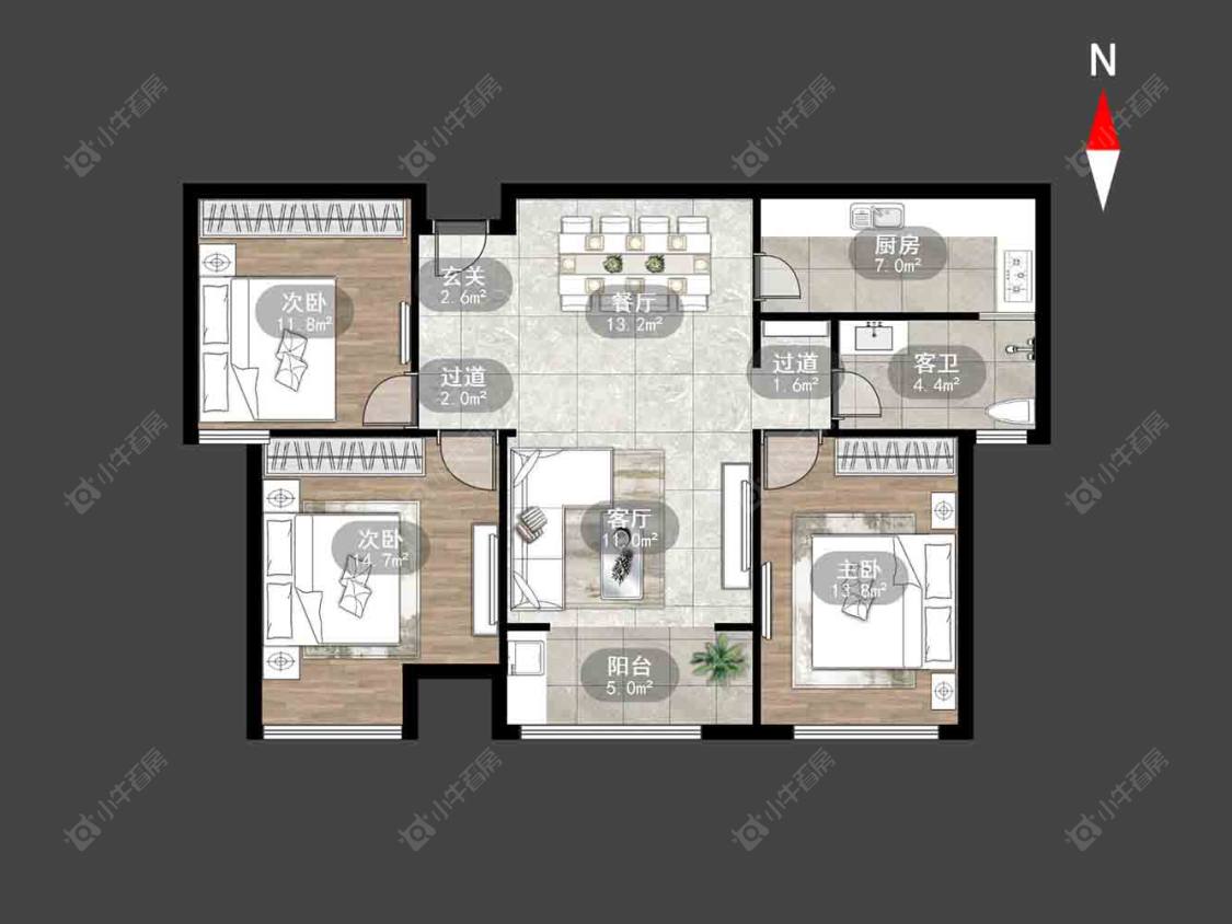 常州世茂香槟湖三期在售二手房源_小牛看房