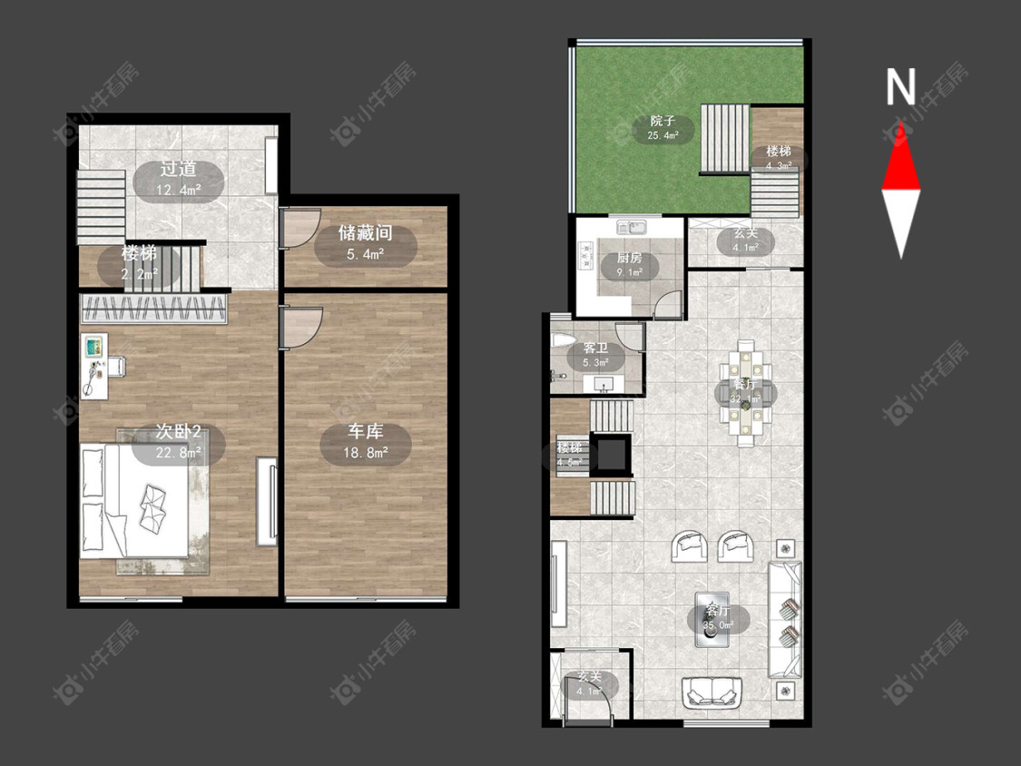 滨江豪园房源户型图 常州滨江豪园在售二手房源户型图_小牛看房