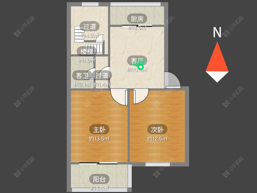 勤业四村南区房源户型图 常州勤业四村南区在售二手房源户型图_小牛看房