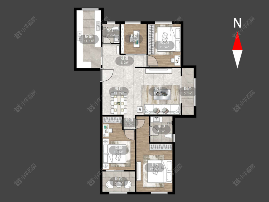 佳兆业凤凰湖壹号房源户型图 常州佳兆业凤凰湖壹号在售二手房源户型图_小牛看房