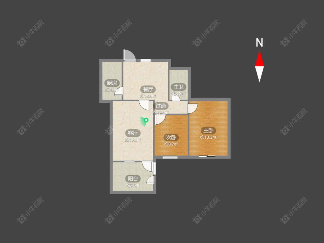 常州元丰桥在售二手房源户型图_小牛看房