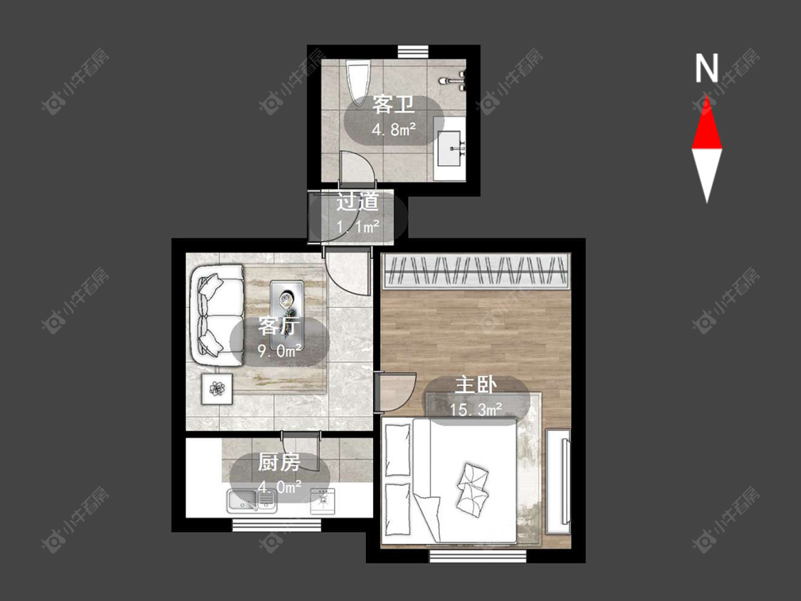 常州牌楼巷在售二手房源户型图_小牛看房