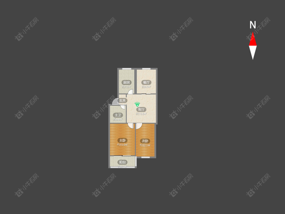 怀德苑房源户型图 常州怀德苑在售二手房源户型图_小牛看房