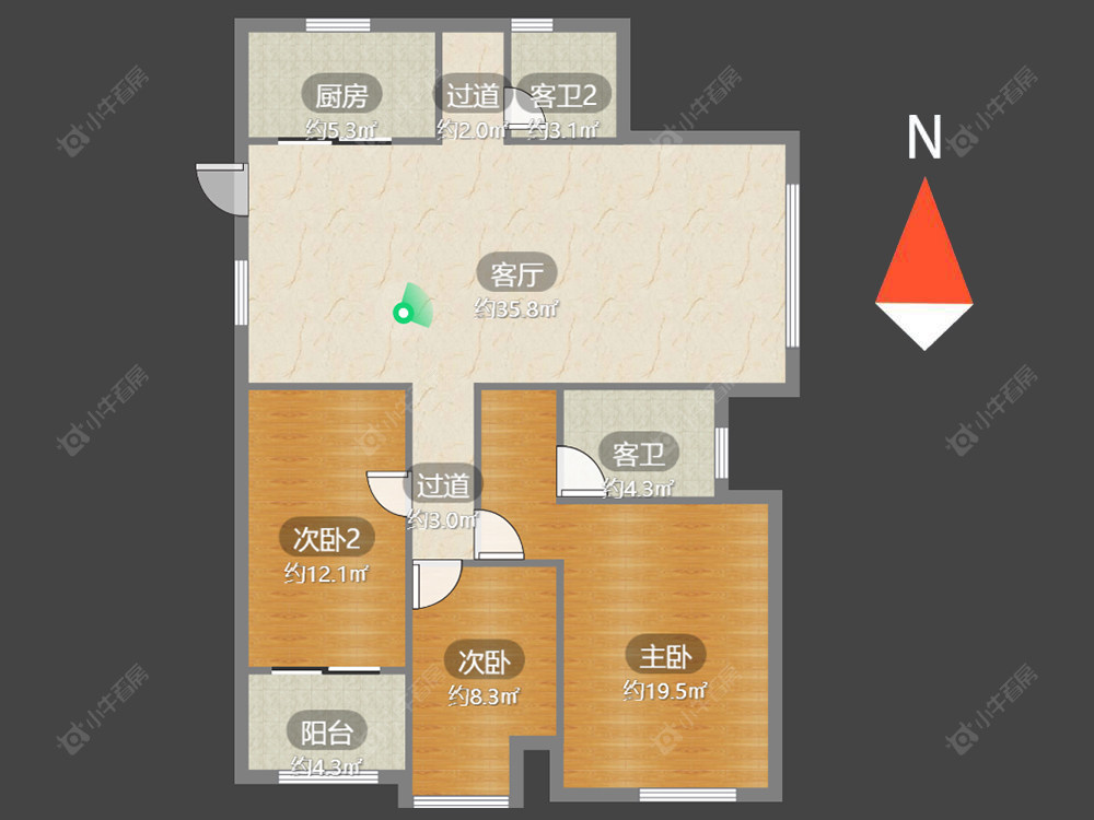 常州紫金城北区在售二手房源_小牛看房