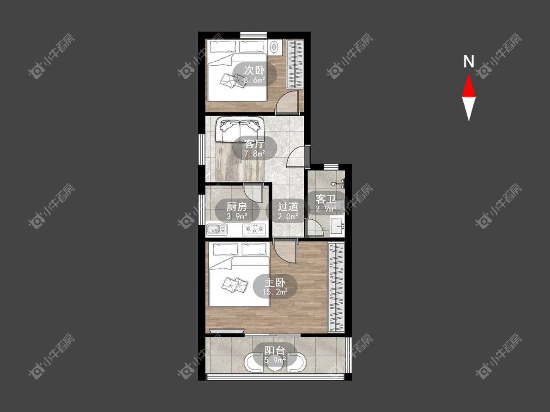 常州通济新村租房_小牛看房
